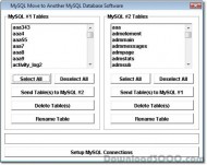 MySQL Move to Another MySQL Database Software screenshot